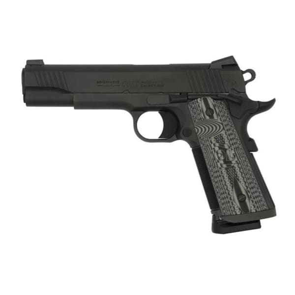 Colt 1911 Combat Unit Government Model 9mm 5" National Match Bbl Black IonBond Finish Pistol O1082CCU