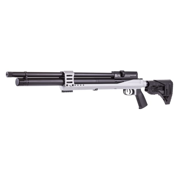 JTS Airacuda PRS MAX .30 Cal Aluminum Chassis Silver PCP Air Rifle JAGPRSM30S