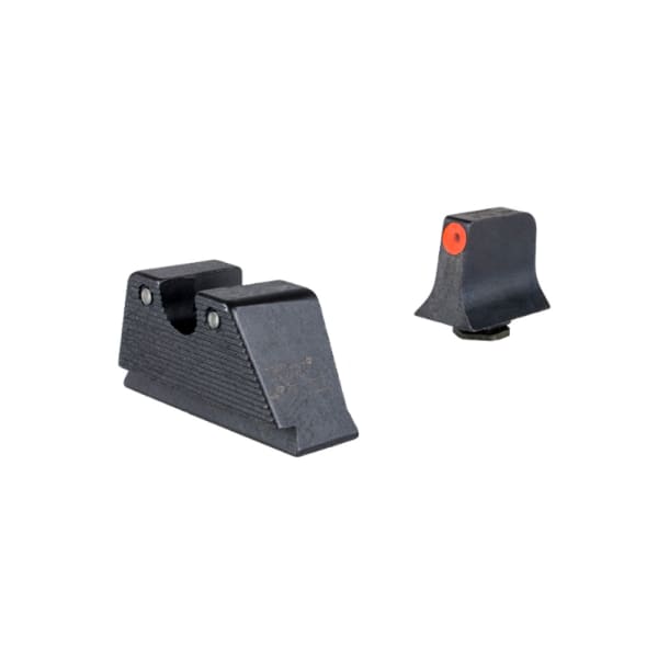 Trijicon HD XR Suppressor/Optic Height Night Sights w/Green Trit Rear &amp; orange/Green Trit Front for Glock Standard Frames MOS GL314-C-601180