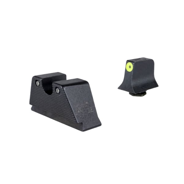 Trijicon HD XR Suppressor/Optic Height Night Sights w/Green Trit Rear &amp; Yellow/Green Trit Front for Glock 20,21,29,30, 41(incl. S &amp; SF) GL345-C-601177