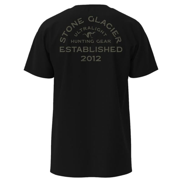 Stone Glacier SG Established T-Shirt Black 60233-BK