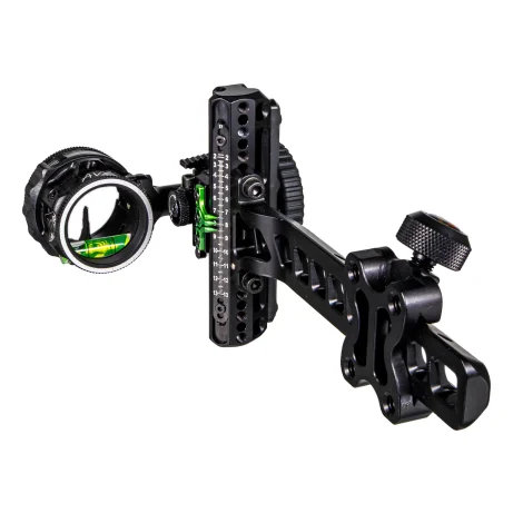 Driver Plus Slider Sight - Standard Pro Bar - w/ AVX-41 Scope - Single Pin - .019 Green Fiber - Stealth ADVP-S119-4GA