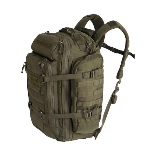 First Tactical Specialist 3 Day 56L OD Green Backpack w/ Shovel Backboard &amp; YKK Zippers 180004-830-1SZ
