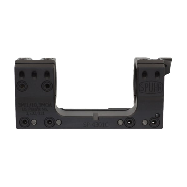 Spuhr Steel Side Clamp Picatinny Scope Mount 34mm H30mm/1.18" 3MIL PIC Gen3 SP-4301CM