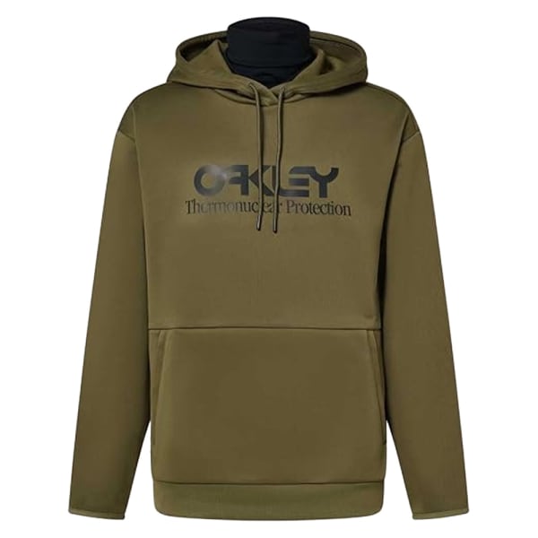 Oakley Men's Army Green Snow Rider Long 2.0 Hoodie FOA402381-7CE