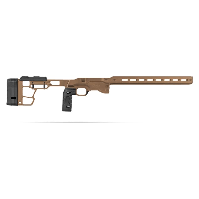 MDT ACC Premier Gen 2  Ruger American SA, RH, FDE Chassis System 110131-FDE