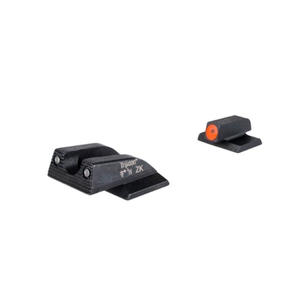 Trijicon HD XR Night Sight Set w/Green Tritium Rear &amp; Orange/Green Tritium Front for S&amp;W Bodyguard 2.0 SA638-C-601182
