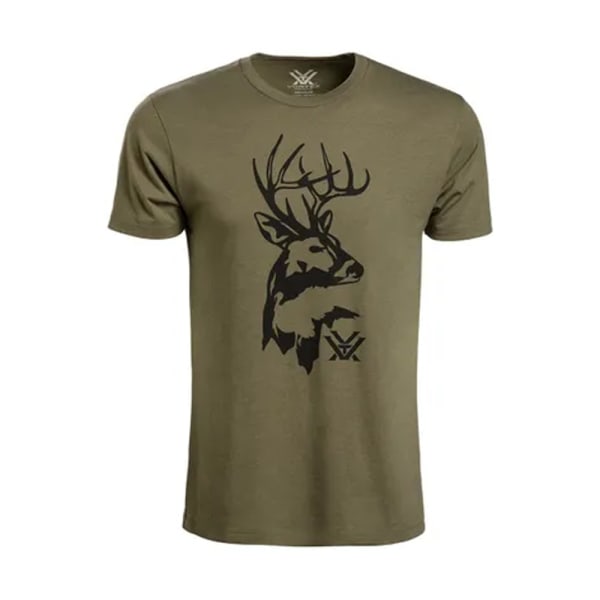 Vortex Optics Wild Reveal SS T-Shirt Military Heather Men's Size 126-05-MIH