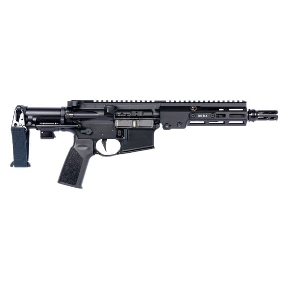Geissele Defense Pistol GDP MOD1 300 Blackout 8" Bbl Ambidextrous Black Pistol 08-688B