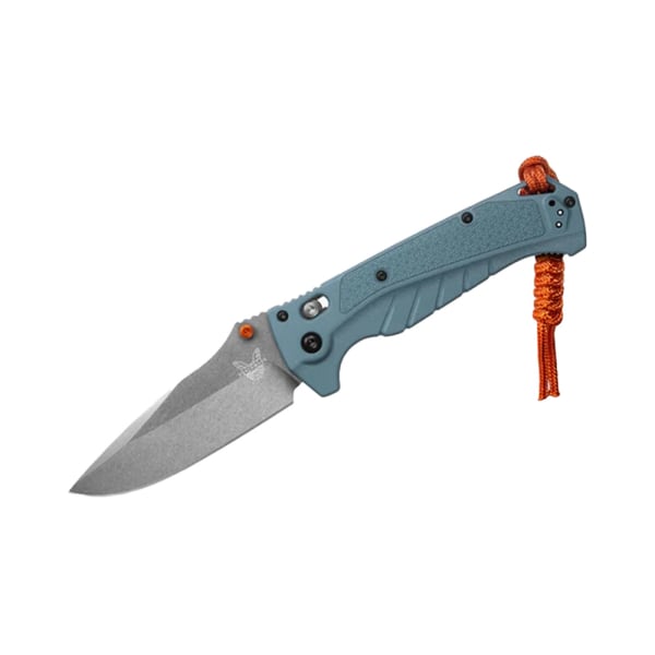 Benchmade Adira AXIS Drop-Point Depth Blue Grivory Knife 18060