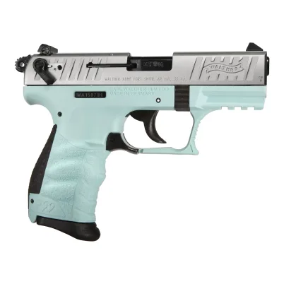 Walther P22Q .22 LR Angel Blue 10rd Pistol 5120769