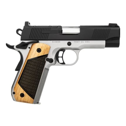 Kimber 1912 Next Generation Pro Two-Tone OR .45 ACP 4" Bull Bbl w/ Black Walnut Grips RMR Plate GT Performance Trigger 2x7rd Magazines 3500404