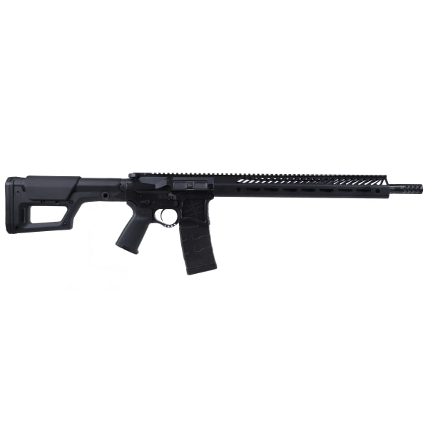 Seekins Precision DMR .223 Wylde 16" 1:8" 1/2"x28 TPI Bbl Black Rifle 0011300071-BLK