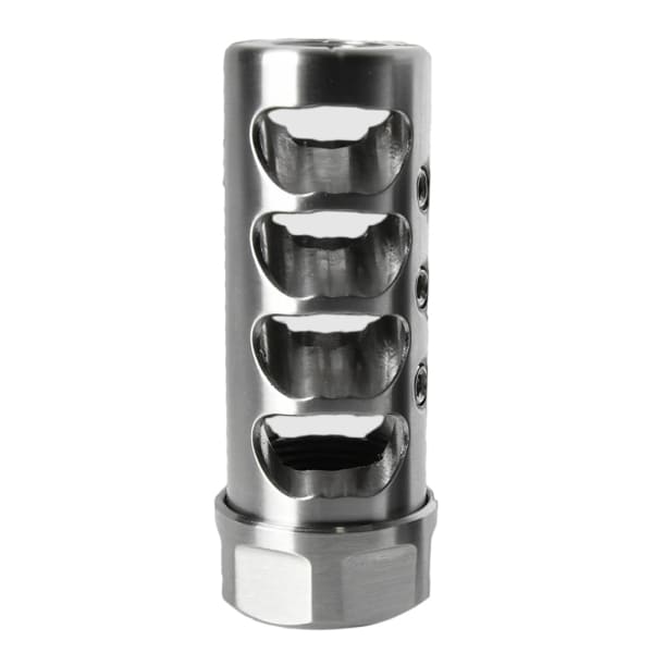 American Precision Arms Gen 4 Micro Bastard Self Timing Muzzle Brake 9/16x24 6.5mm Stainless G4M9665S