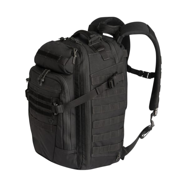 First Tactical Specialst 1 Day 36L Black Backpack w/ Shovel Backboard &amp; YKK Zippers 180005-019-1SZ