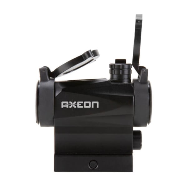 Axeon Optics 7XRGB20 Tri-Color 20mm 5-MOA Dot Sight w/ Adjustable Brightness, 1-MOA Click-Values 2218676