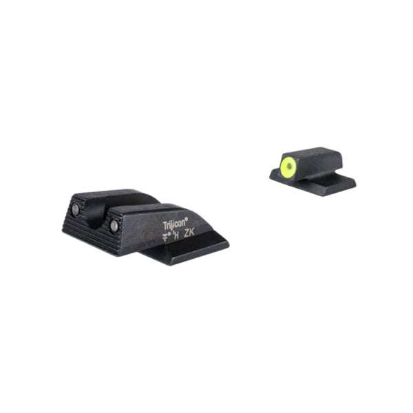 Trijicon HD XR Night Sight Set w/ Green Tritium Rear &amp; Yellow/Green Tritium Front for S&amp;W Bodyguard 2.0 SA638-C-601183