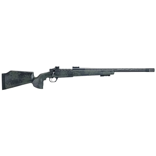 Tenacity .22 Creedmoor 20" Bbl Olive/Carbon Short Bolt Action Rifle 90002-OL-22CM20