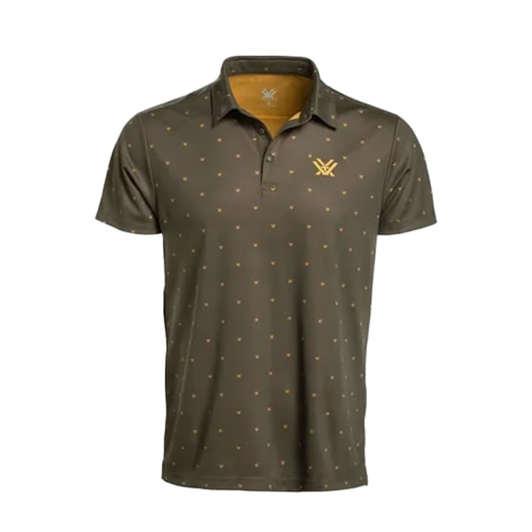 Vortex Optics Axis Ridge Pattern Polo Beluga Men's 126-01-BEL