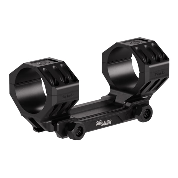 Sig Sauer Alpha5 34mm 1.535" 0 Cant Hardened Aluminum Matte Black Scope Mount SOA54005