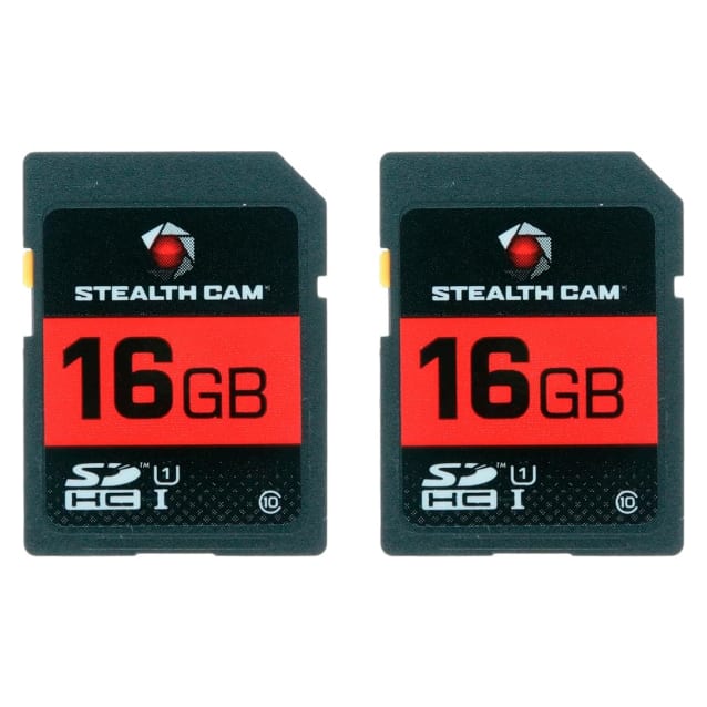 Stealth Cam 2 Pack of 16 GB SD Cards STC-16GB2PK