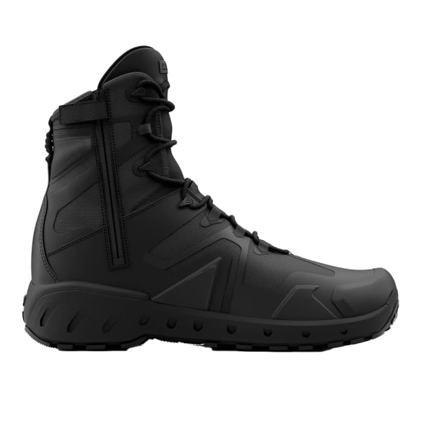 First Tactical Men's AERO-TAC 8" Side-Zip Polishable Canadian Securities Association Black 165072-019