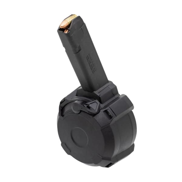 Magpul PMAG D-50 GL9 9mm 50rd Black Polymer Drum Magazine MAG1033-BLK
