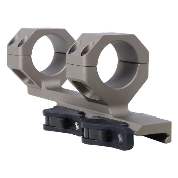 ADM AD-DELTA 30mm FDE Scope Mount w/2" Offset &amp; Dual QD STD Lever AD-DELTA-C-30-FDE-STD