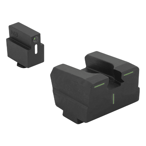 Meprolight Tru-Dot Glock (All Models) Green/Green R4E Suppressor Pistol Sight Set 122243191