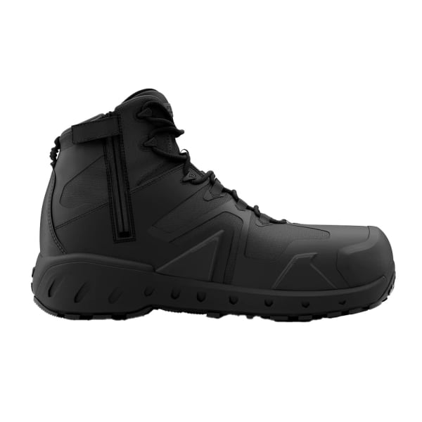 First Tactical Men's AERO-TAC Mid Side-Zip Composite Safety Toe Boots Black 165931-019
