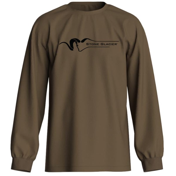Stone Glacier Classic Long Sleeve T-Shirt Teak 60238-TK