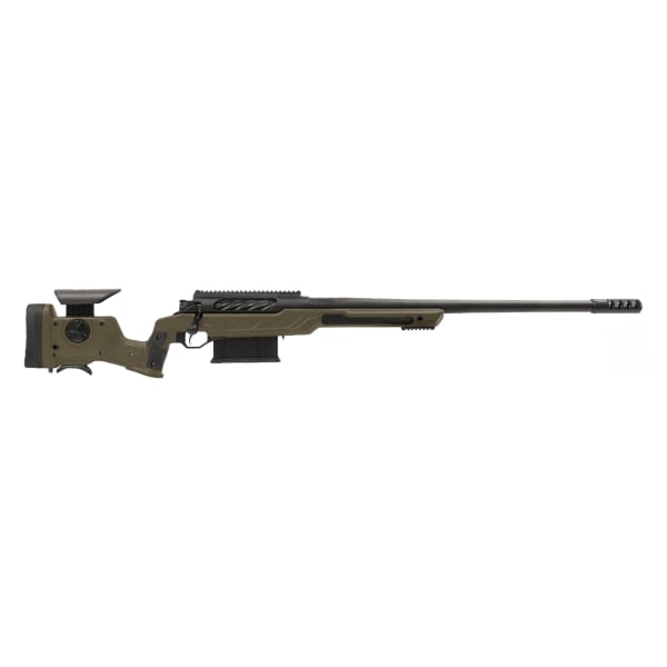 Cadex CDX-BMG QUAKE .50 BMG 29" 1:15 Bbl 20 MOA Top Rail DS Hybrid ODG/Black Precision Rifle w/MX4 Brake &amp; Bolt Knobs CDXBMG-QUA-50-29-HI20-I1J5N-HOD