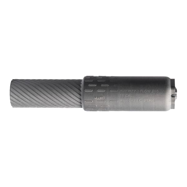 HUXWRX FLOW 300 DT .300 Blackout Direct Thread 5/8x24 Stainless Steel Suppressor w/ PRISM Coating M3477-003