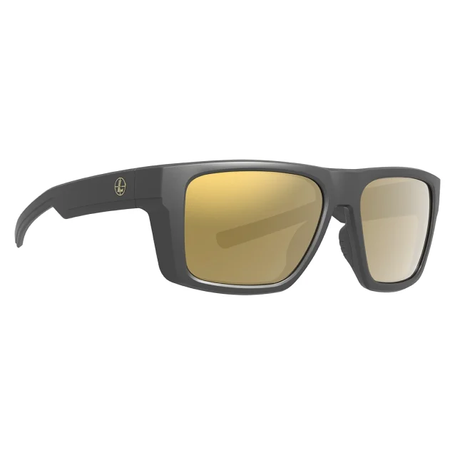 Leupold Skyline Matte Black Performance Eyewear w/Bronze Mirror Lenses 186750