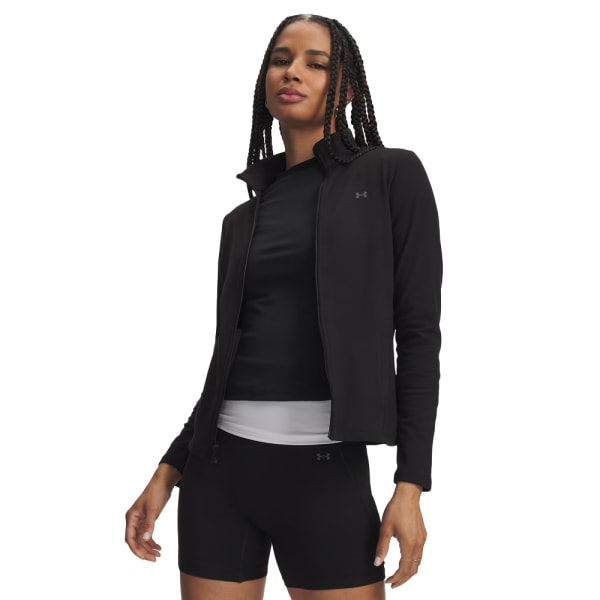 Under Armour Women's Motion Longsleeve Ultimate Black/Castlerock Zip-Up Jacket 6013776-00900
