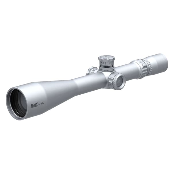 March X Tactical 8-80x56mm Silver SFP MTR-4 Reticle 1/8MOA 4Level Illum Riflescope w/Middle Wheel D80V56STI-MTR-4