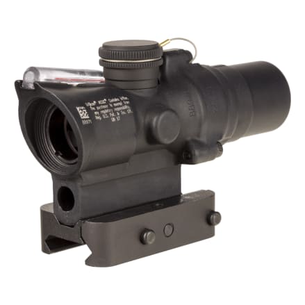 Trijicon Compact ACOG 1.5x16S Riflescope w/ Tritium &amp; Fiber Optic Red Illumination, .223 RTR Horseshoe Reticle, Q-LOC Picatinny Mount TA44-C-400413