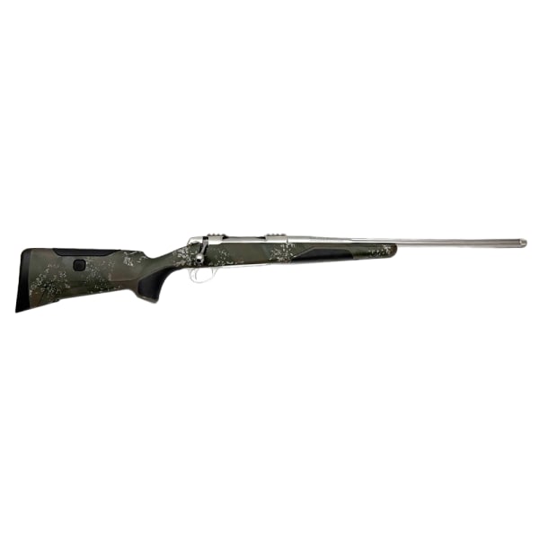 Sako 90 Finnlight 300 WIN MAG 22" bbl 1:10 5/8" x 24 Stainless Steel/Green JRS90FIN33122