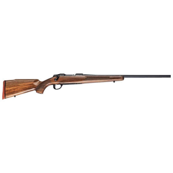 Sako 90 Hunter Blued Steel 22-250 REM No Sights 22.4  BBL 1:14 M15x1 TPI RH Std Trig 5RD Wood / Oiled Brown J04829