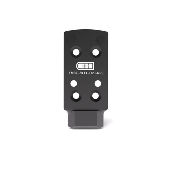 C&amp;H Precision Kimber 2K11 Plate For Leupold Delta Point Pro-EOTech Eflx-Vortex Defender St-Defender Xl w/ Built-In Rear Sight KMBR-2K11-DPP-RSR
