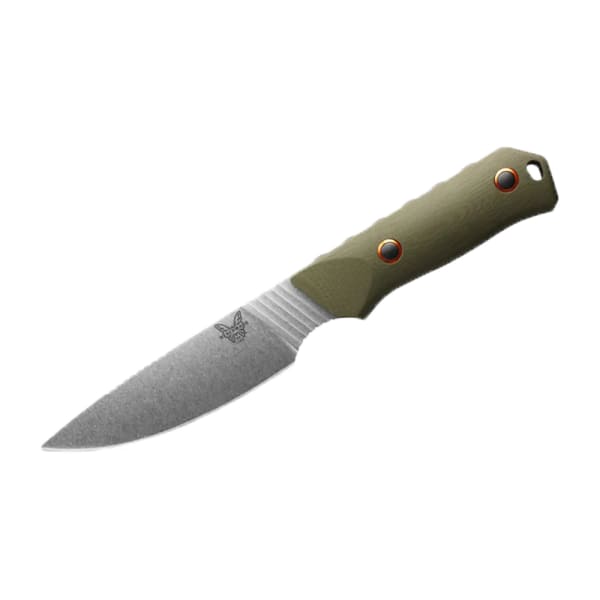 Benchmade Raghorn Fixed Blade Drop-Point Olive Drab Green G10 Knife 15600-01