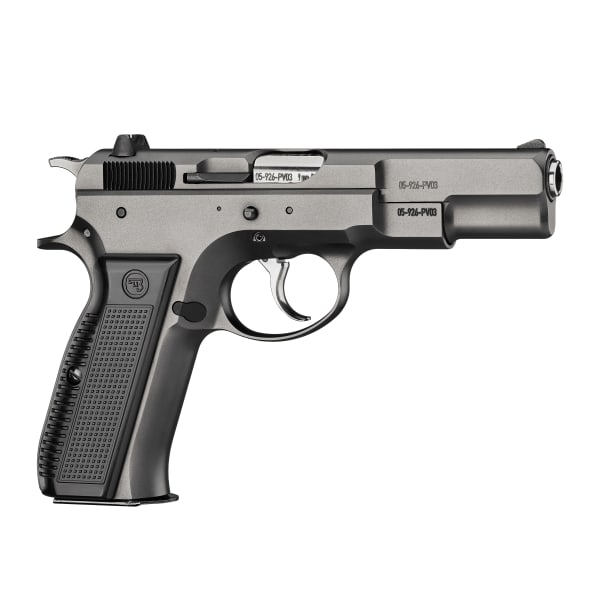 CZ Model 75 Legend 9mm 16rd Bbl Blued Steel Fixed Sights Manual Safety Black Plastic Grips Hammer Fired Metal Framed Full-Size Handgun 99026