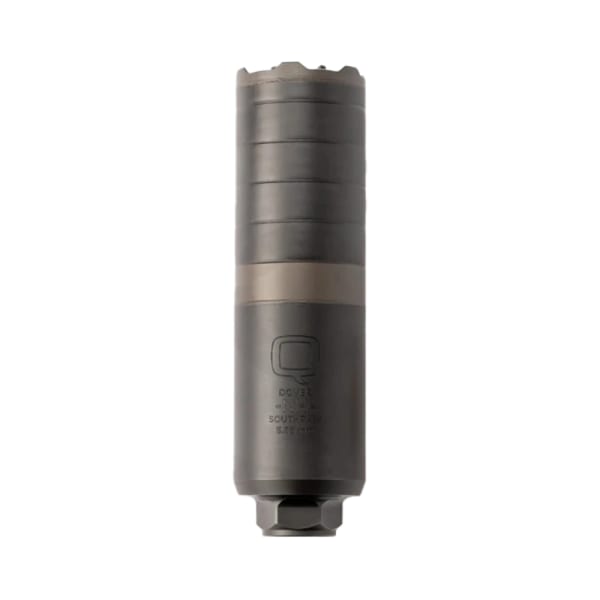 Q, LLC. Southpaw 5.56 NATO SS &amp; Inconel 1.75" OD X 6" L Nitride Silencers SIL-SP-QUICKIE-556