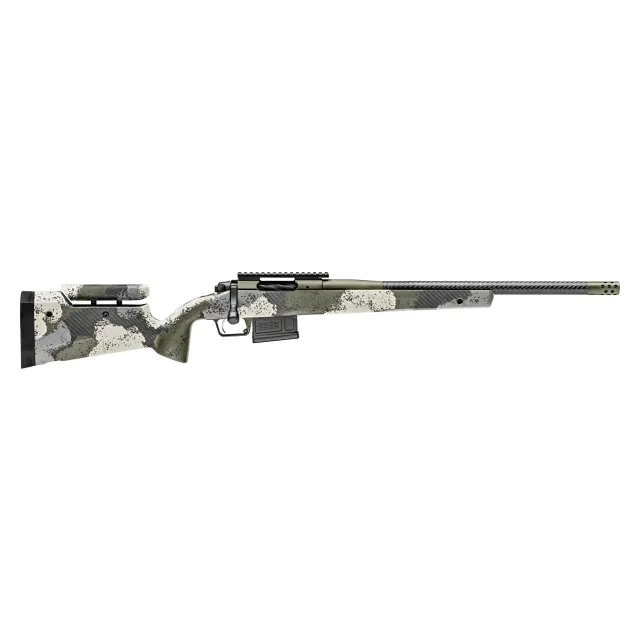 Springfield Armory Model 2020 Waypoint 6mm Crd 20"Carbon Fiber Bbl Evergreen Rifle w/Adj Carbon Fiber Stock, Pic Rail, 1x5rd AICS Mag BAW9206CMCFGA