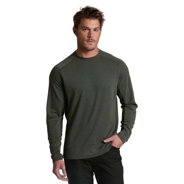 Kuhl Influx Long Sleeve Sweater Moss Stone Men's 7536-MSST-M
