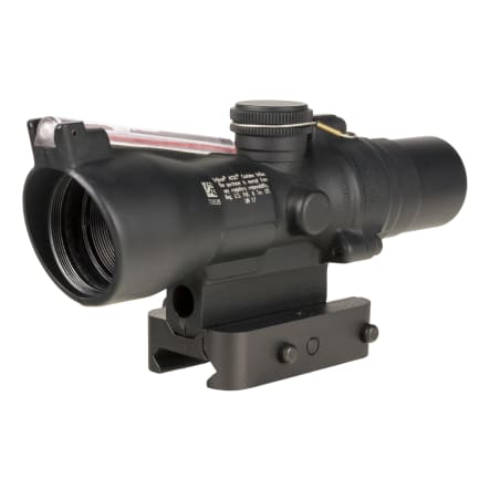 Trijicon Compact ACOG 2x20 Riflescope w/ Tritium &amp; Fiber Optic Red Illumination, .223 RTR Horseshoe Reticle, Q-LOC Picatinny Mount TA47-C-400414