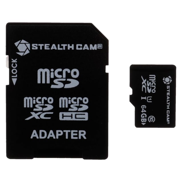 Stealth Cam 64 GB Micro SD Card STC-64MICSD