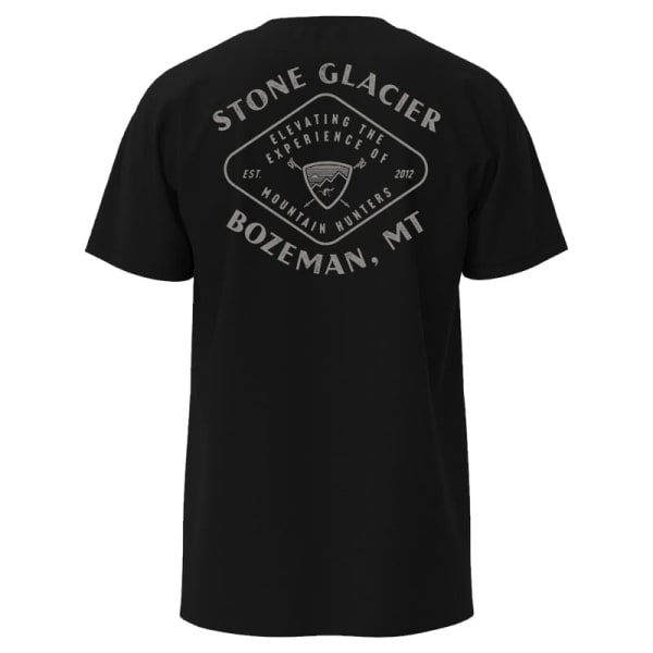 Stone Glacier SG Crest T-Shirt Black Large 60232-BK