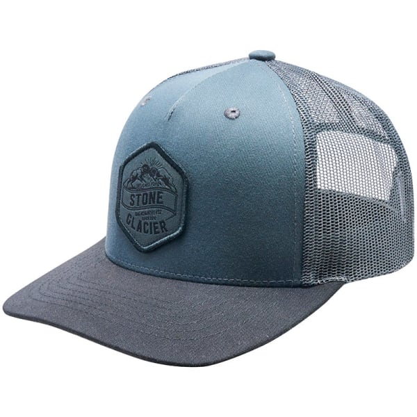 Stone Glacier SG Collision Patch Trucker Hat Charcoal OSFM 60244-CH-OSFM