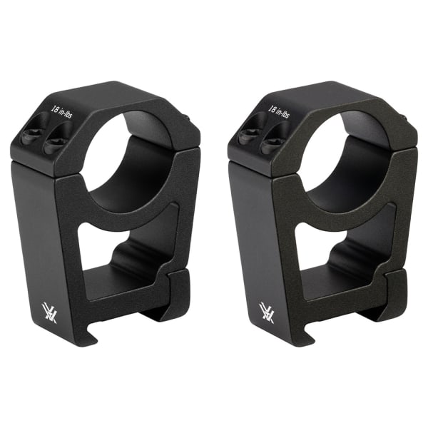 Vortex Sport 1" Extra High (1.5") Torx T-25 Matte Black Riflescope Ring SPT1-XH